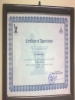 Ain Shams Vice Dean Certificate of  Appreciation