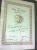 Syndicate Certificate of Appreciation